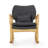 Solid Wood Rocking Chair with Cushion-575560986-575560984