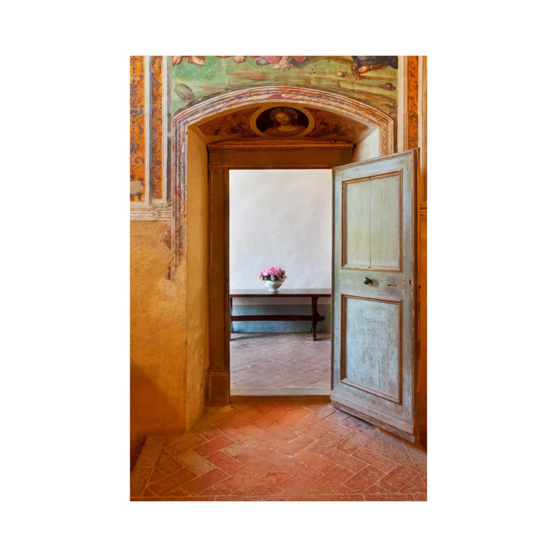 Sant'Anna In Camprena, Tuscany, Italy by Jim Nilsen - Wrapped Canvas Gallery-Wrapped Canvas Giclée, 20.32 cm H x 30.48 cm W