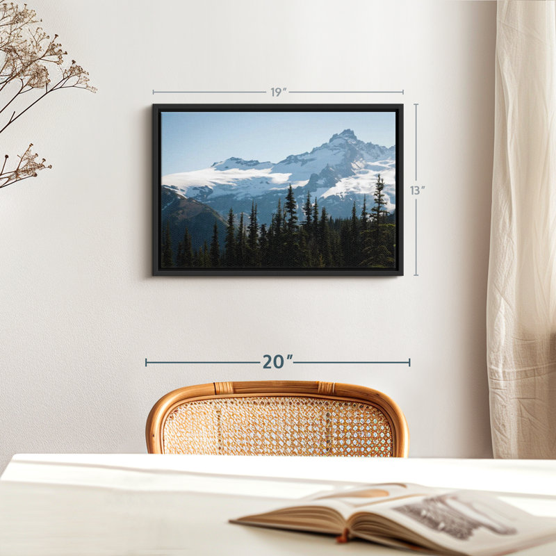 «Mt. Rainier Summit Wall Art», H 19 po x l 13 po