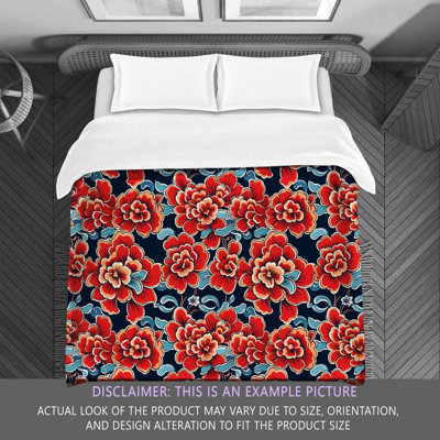 Polyester Floral Comforter