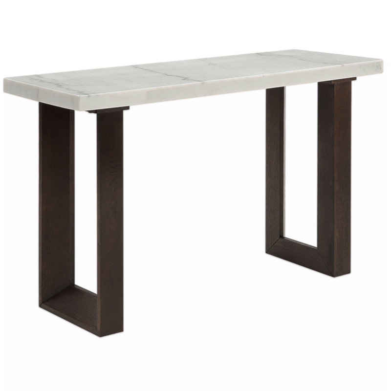 Edwyn Sofa Table W/Marble Top