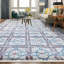 Tapis noir et noir de haute qualité noué à la main-63321409