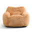 Compression Large Velvet Fabric Heart-Shaped Bean Bag Chair-2141785748