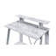 Writing Desk With Storage Drawers And Sturdy Metal Base-767511941