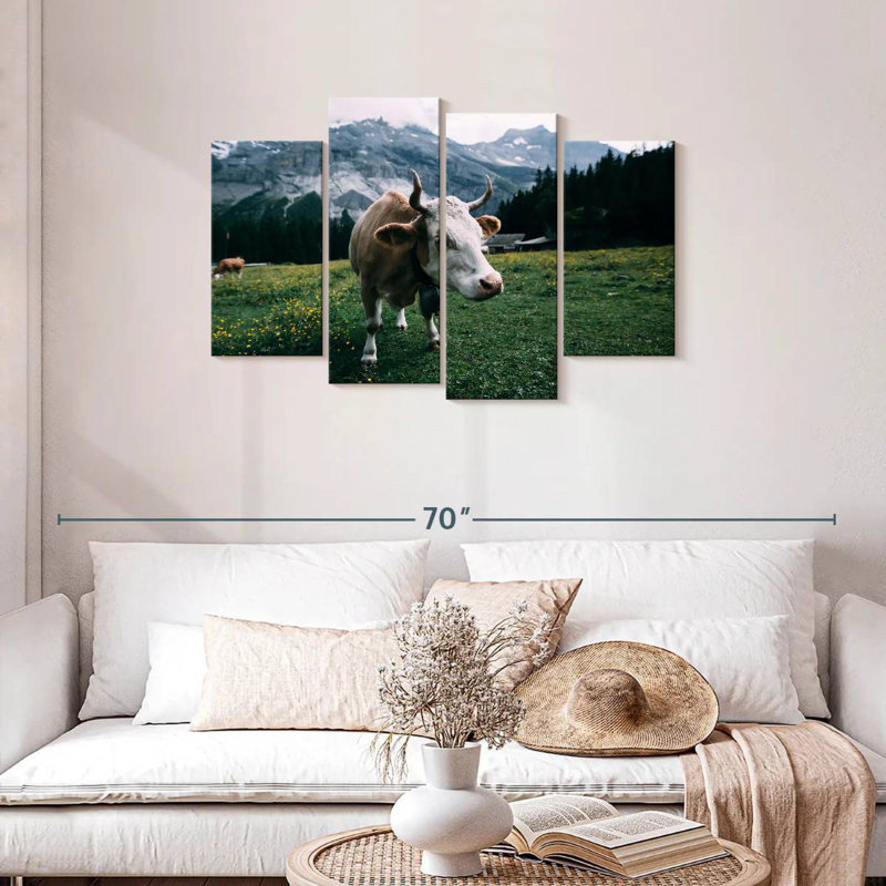 Brampt Curious Cow, 27'' H x 43'' W