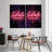 " Inhale Exhale Neon Typography " by Neo Mechanica 2 - Pieces-92829569