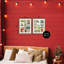 Ensemble de cadres flottants 2 pièces Festive Christmas Match Boxes, design par Victoria Barnes-1533536772-1533536779