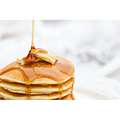 Pancakes by StephanieFrey - Wrapped Canvas Print