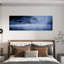 «Misty Blue Lake Ethereal Peaceful Serene Forest Landscape», art mural-1274301275