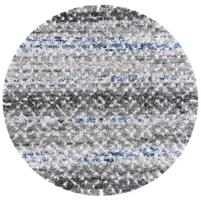 Eraman Shag Performance Geometric Rug