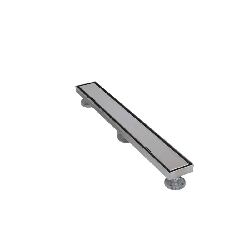 Stainless Steel Linear Shower Drain Tile-in Grate, 24"