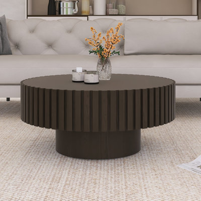 Table basse ronde pour le salon