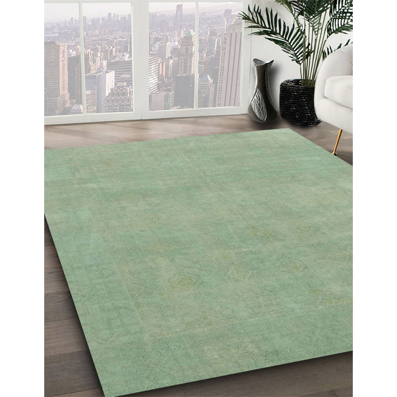 Abstract Indoor Rug, Round 6'