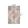 Beverly Oriental Orange/Blue/Cream Area Rug