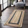 Speight Coastal Braided Power Loom Jute Brown/Navy Bordered Rug