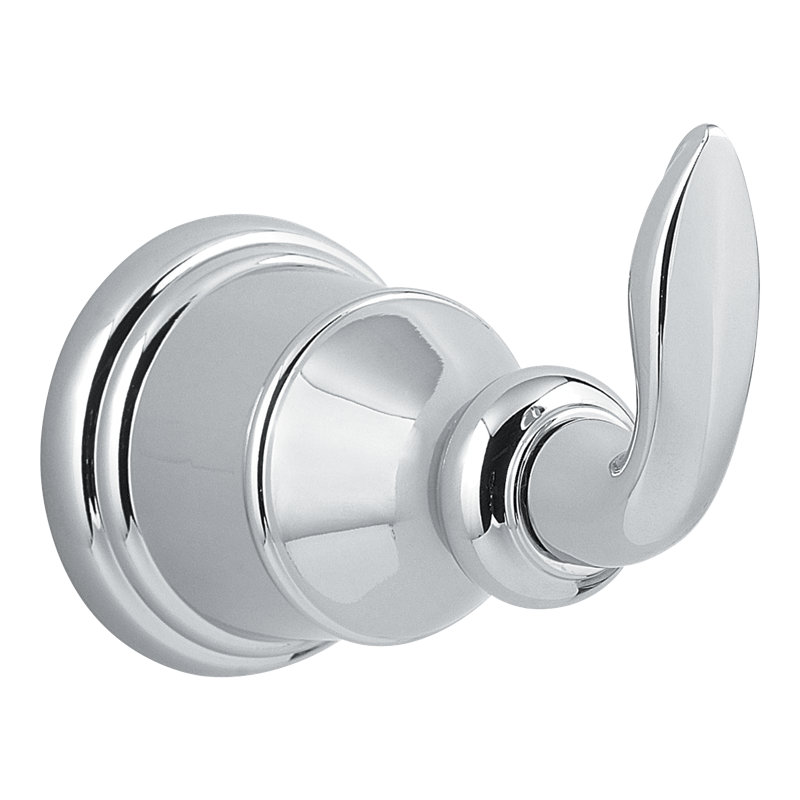 Avalon Robe Hook in Polished Chrome, Polished Chrome