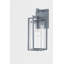 Petite applique murale d'extérieur 1 lumière - Noir texturé-752680411-752680408