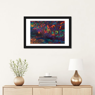 « dc 040 » par iris scott abstracts, impression sur toile