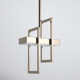 Saedi 1-Light Single Geometric LED Pendant