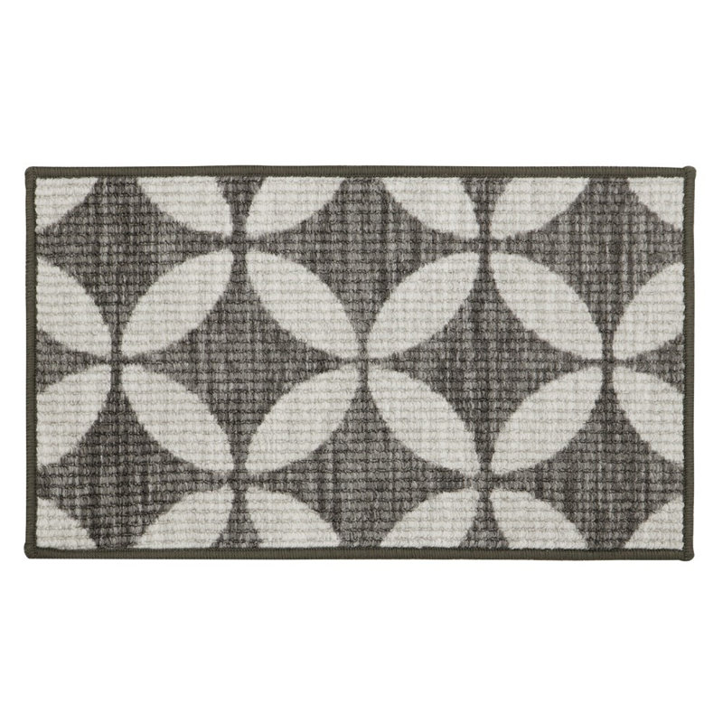Non-Slip Geometric Indoor Doormat