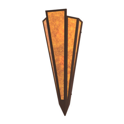 2 - Light Flush Mounted Sconce