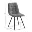 Ensemble de 2 chaises en similicuir Waltwilder