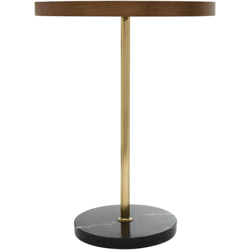 Nano NANO-001 24"H X 18"W X 18"D End Table, Black