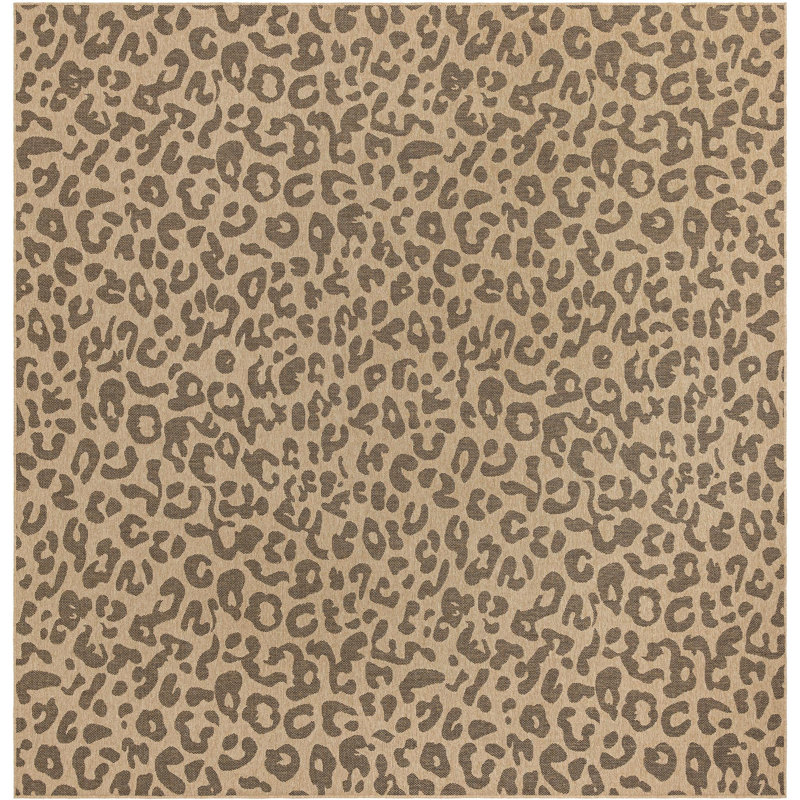 Sheglita Abstract Indoor Rug, Square 12'2" x 12'2"
