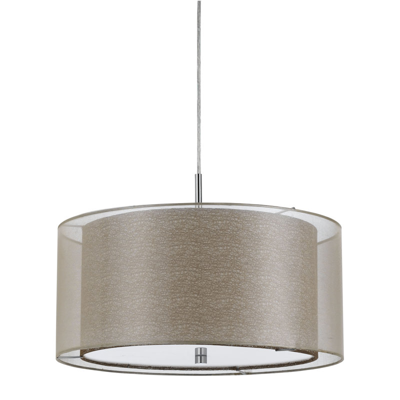 Lustre tambour 2 lumières Iarpulf