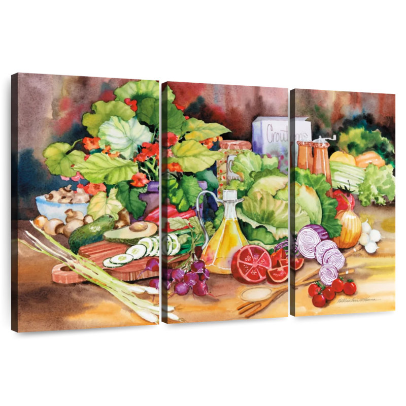 Yarlin Garden Salad, 48" H x 74" W