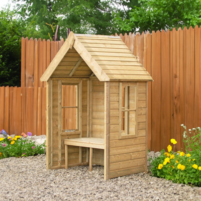 143.2 cm W Pine Solid Wood Arbour