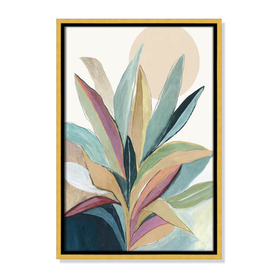 Byer "Sunny Bright Leaves I" Print by Asia Jensen