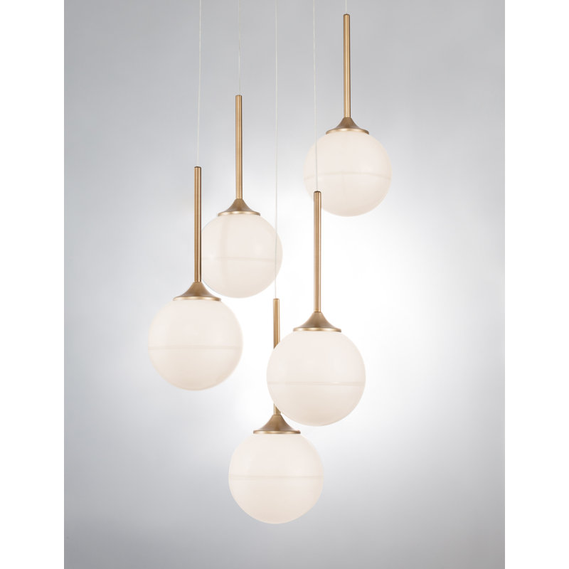  5 - Light Cluster Globe Pendant
