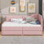 Lit de jour en velours en L Comfy-114355921