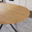 Ensemble de table de salle à manger 7 pièces avec 6 chaises modernes-2140602352