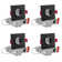 3" Ultra Slim Selectable CCT New Construction LED Canless Recessed Lighting Kit