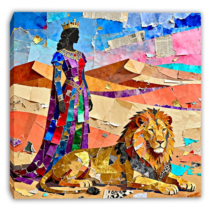 «Spectrum Ascension», art mural sur toile tendue, L 30 po x H 30 po x P 1,5 po