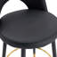 Chaise de bar rotative polyvalente avec un design élégant pour divers environnements-1385341148