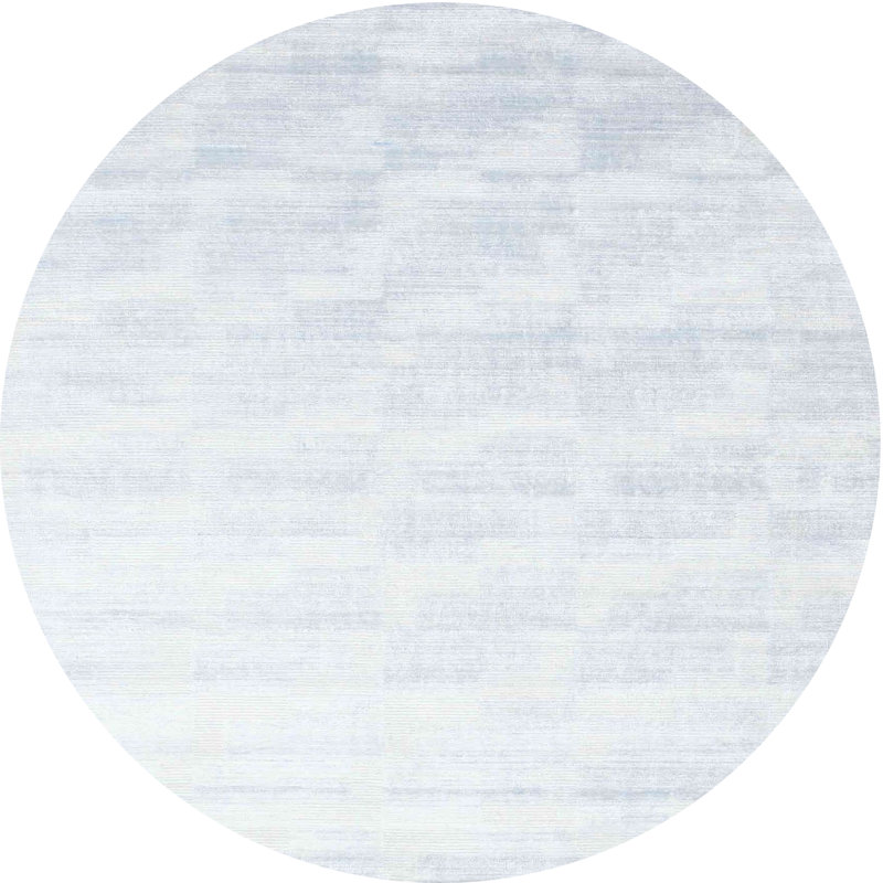 Abstract Indoor Rug, Round 6'