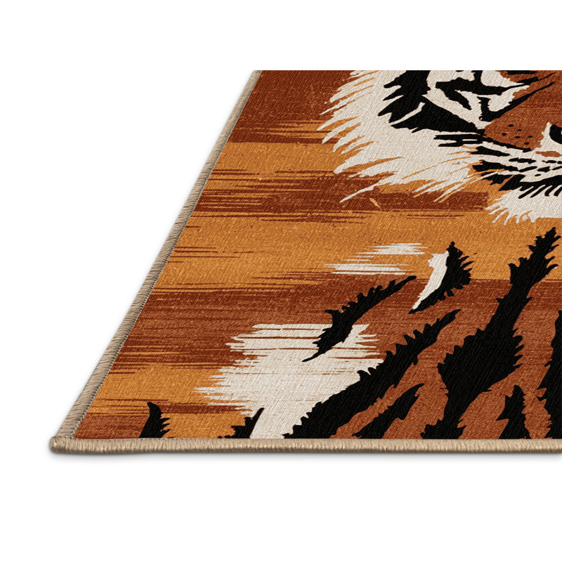  Tapis lavable Serengeti Cats, Rectangulaire 8 pi x 12 pi