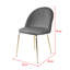 Klimas 46 cm H Velvet Side Chair-61443715