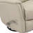 Akeelah 31" Top Grain Leather Manual Swivel Glider Recliner-1835822513