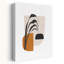 «Earthy Abstract Botanical Abstract», plante d'art géométrique contemporaine-2146639906