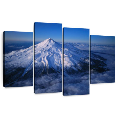 Alvord Snowcapped Mount Shasta