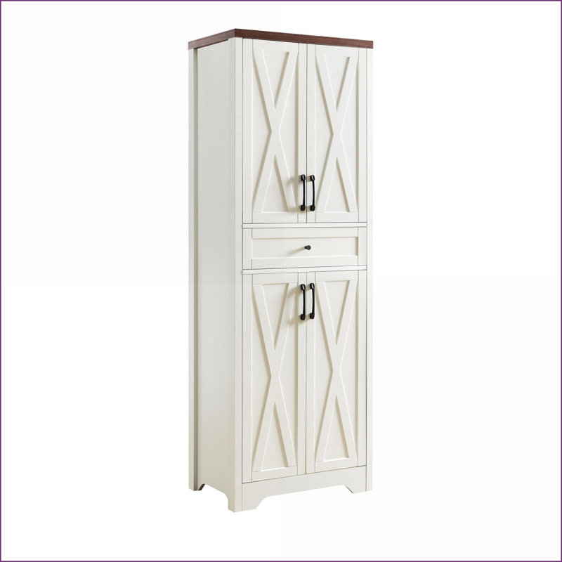Sideboard 68"H x 23.7"L x 15.0"W Multi-Functional Storage Cabinet for Living Room Bedroom Office | Particle Board+MDF | Modern