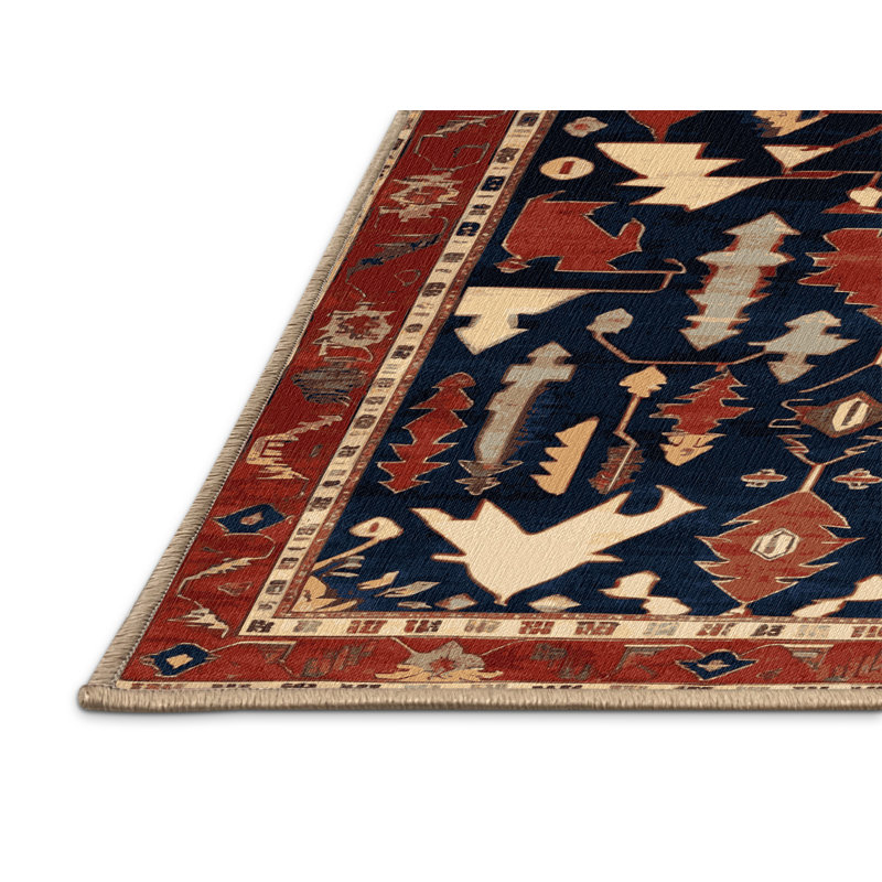 Tapis brun lavable à la machine, Tapis de couloir 2 pi x 4 pi