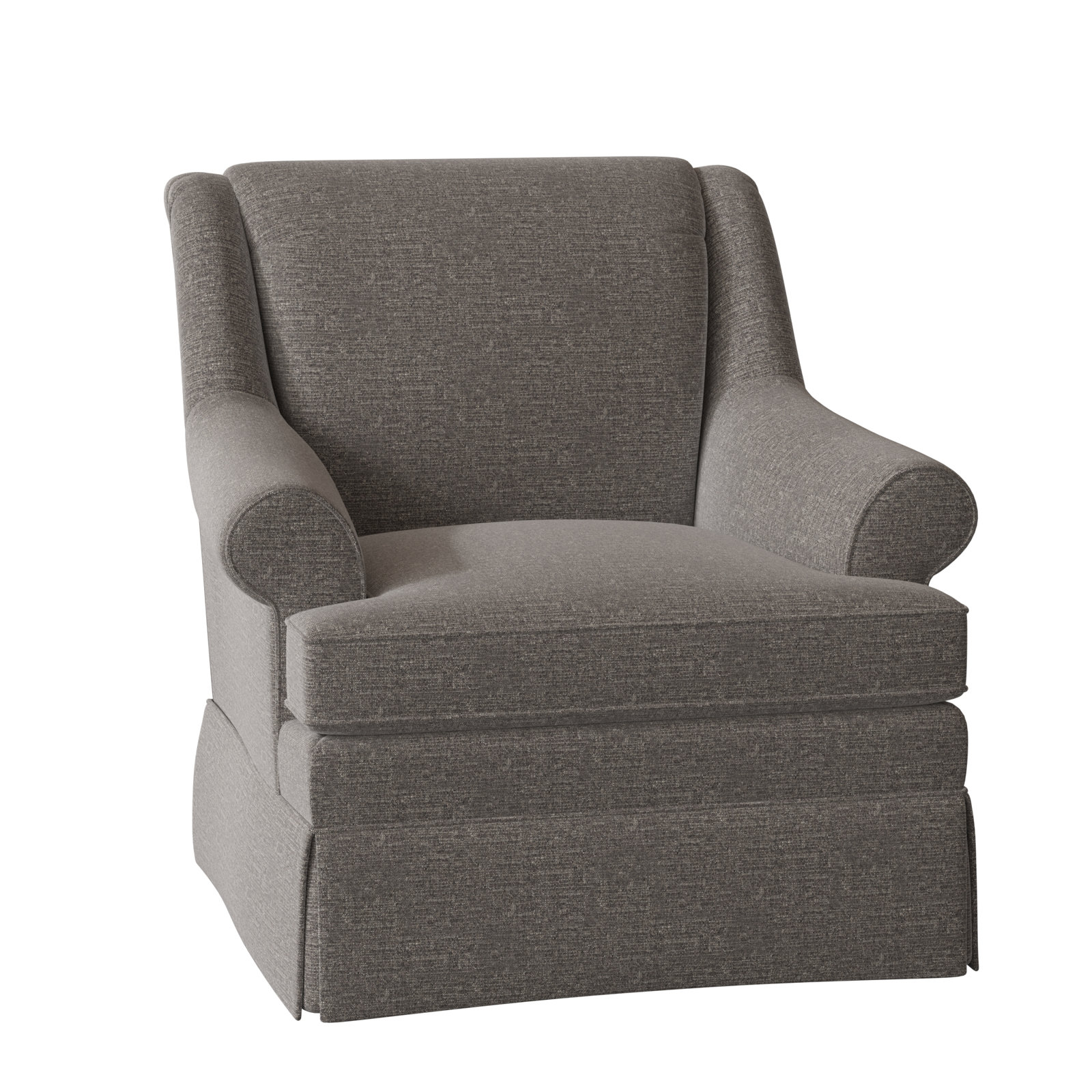 Eliana Cotton Armchair, No, Beachbum 21 Gray Stripe