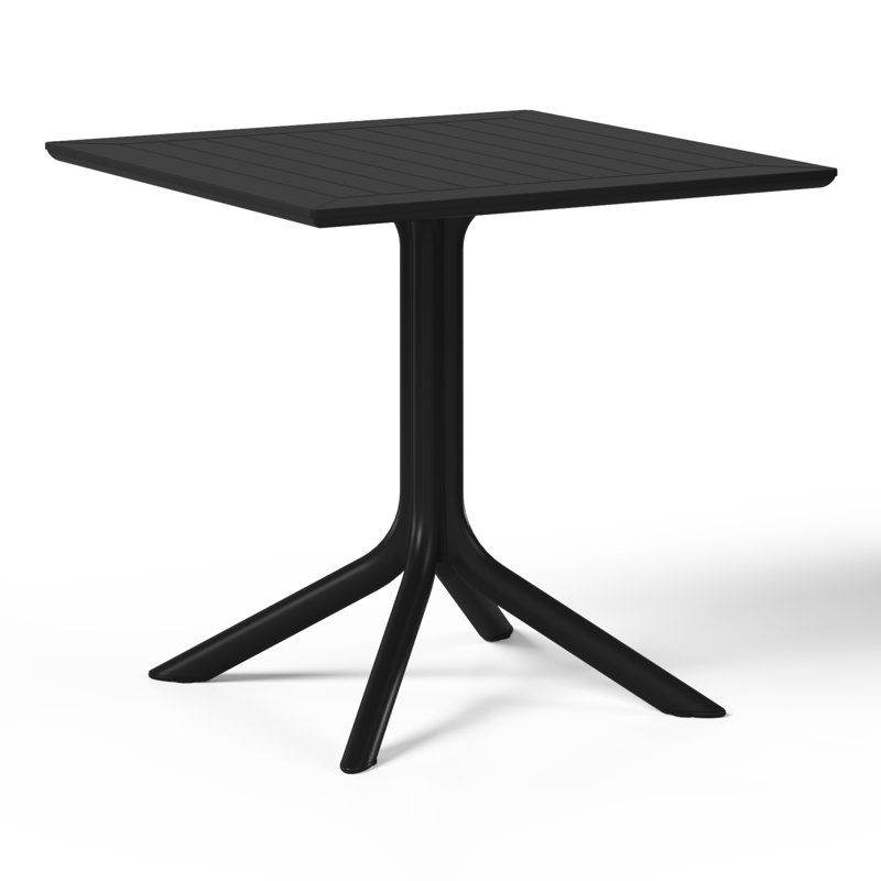 Table de salle à manger Delron, Noir