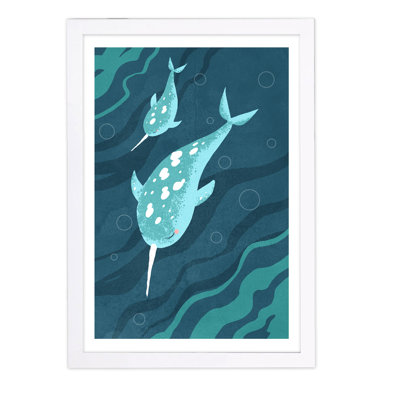 " Narwhals " by Oliver Gal