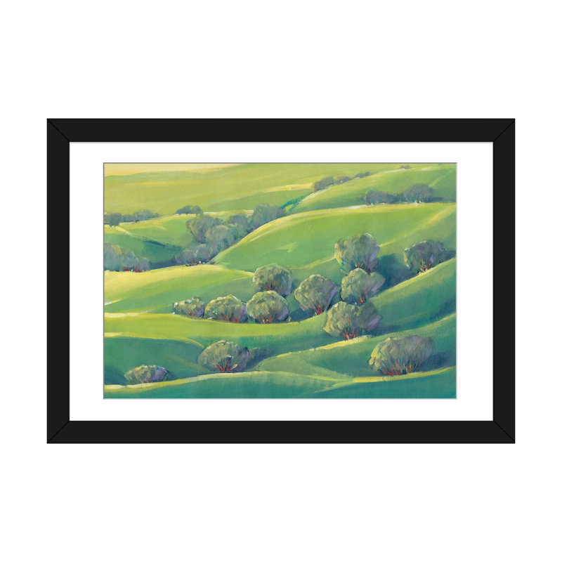 «Hillside View I» par Timothy O 'Toole - Giclée sur toile tendue avec châssis, H 16 po x l 24 po x P 1 po